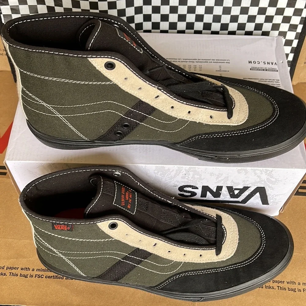 Vans Crockett High Forest/Black WMNS sneakers - Picture 4 of 16